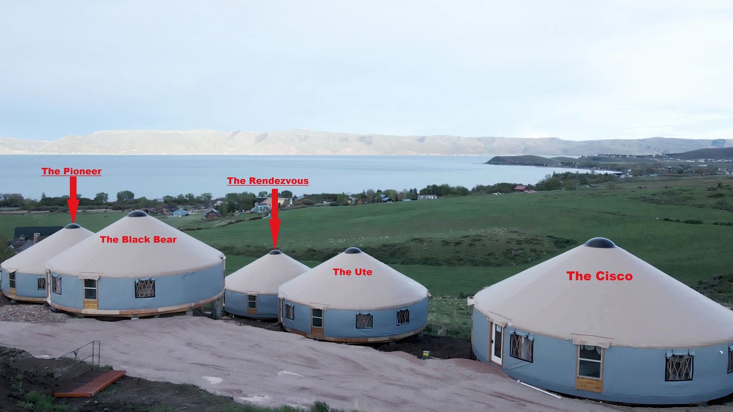 Unique Glamping Experience: Charming Yurt in Garden City, Utah, by Bear Lake