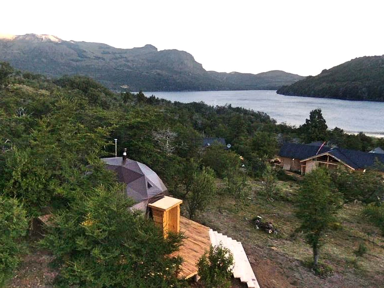 Unique Glamping Experience in Bright Dome in Patagonia, Argentina