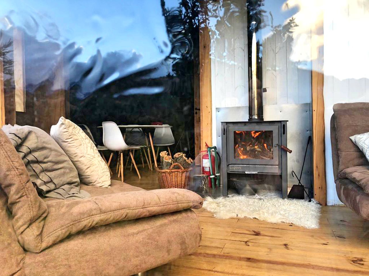 Unique Glamping Experience in Bright Dome in Patagonia, Argentina