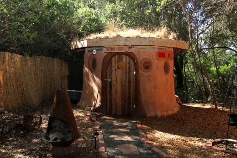 The unique hobbit hut accommodation for getaways near San Francisco