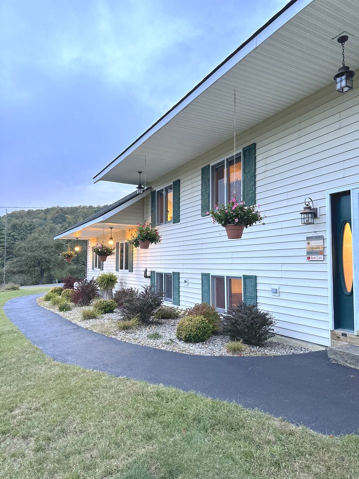 Unique Glamping Rental near Mt.Gore, New York, with Hot Tub, Heated Pool, and Playroom