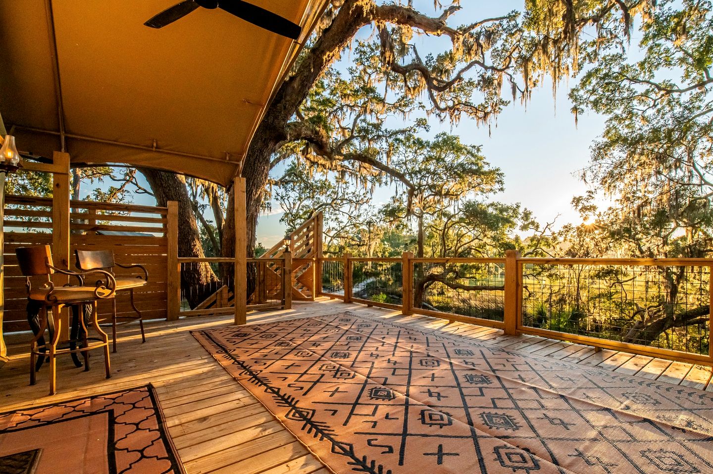 Unique Marshfront Treehouse Stay with Heated Soaking Tub & Adventure-Inspired Escape in Townsend, Georgia