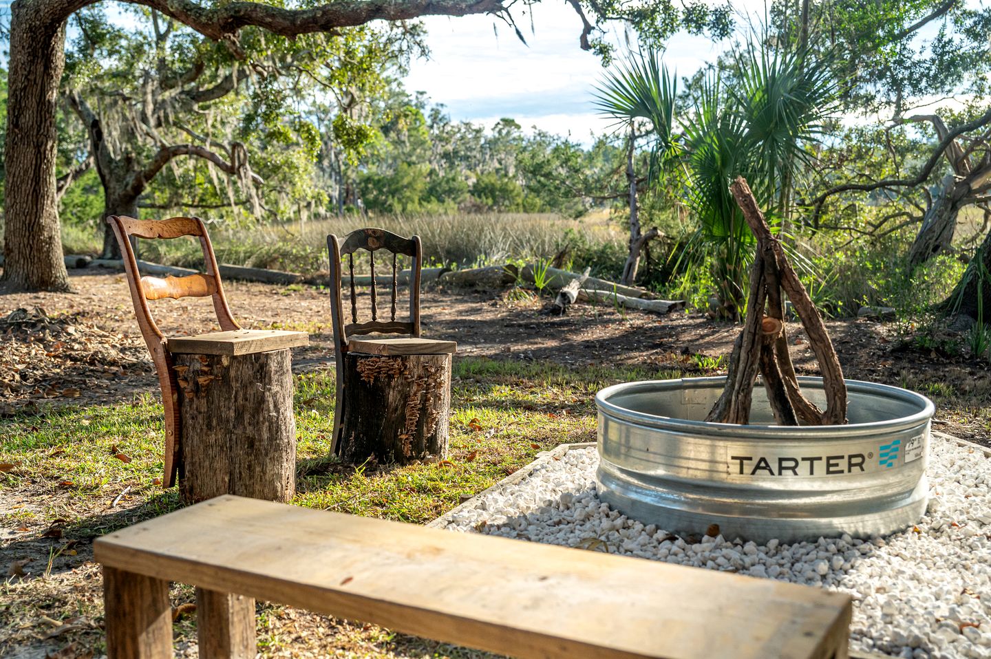 Unique Marshfront Treehouse Stay with Heated Soaking Tub & Adventure-Inspired Escape in Townsend, Georgia