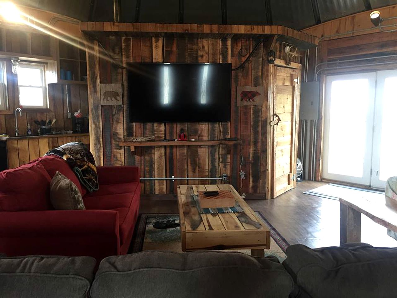 Unique Rustic Yurt Rental for a Peaceful Retreat near Huntington, West Virginia