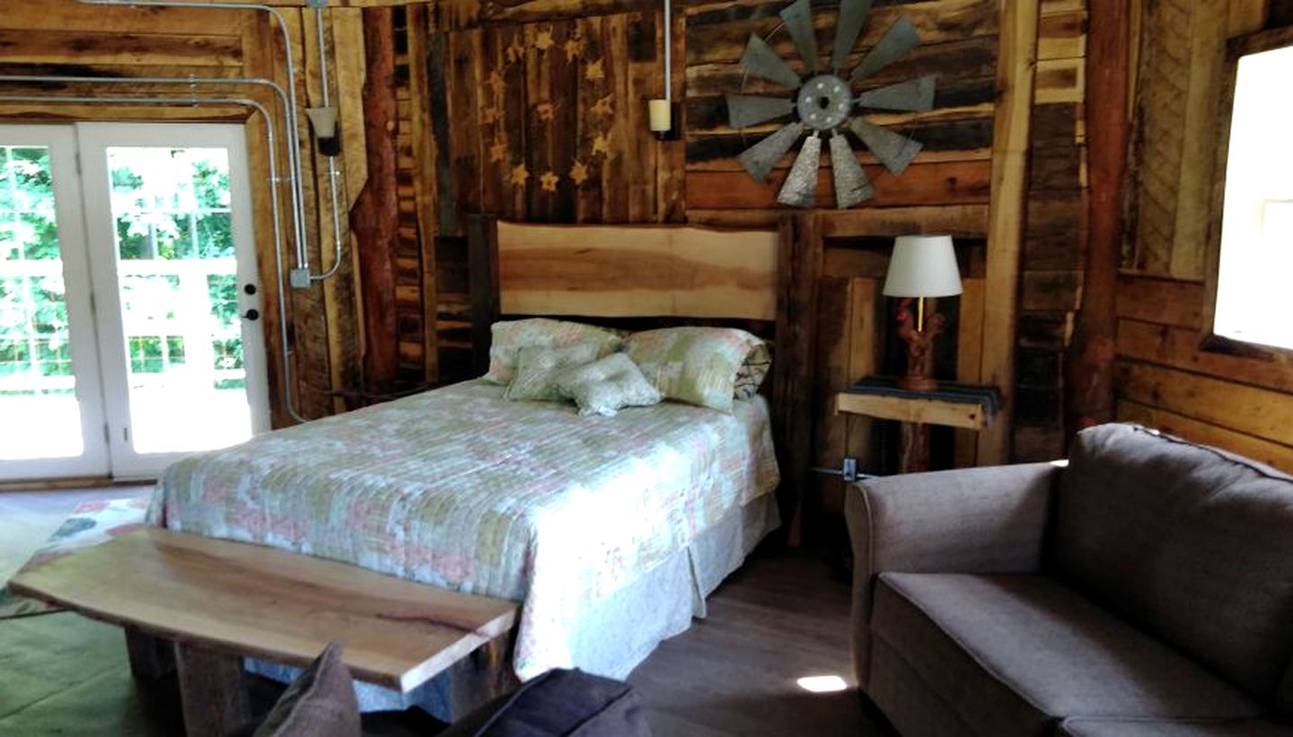 Unique Rustic Yurt Rental for a Peaceful Retreat near Huntington, West Virginia