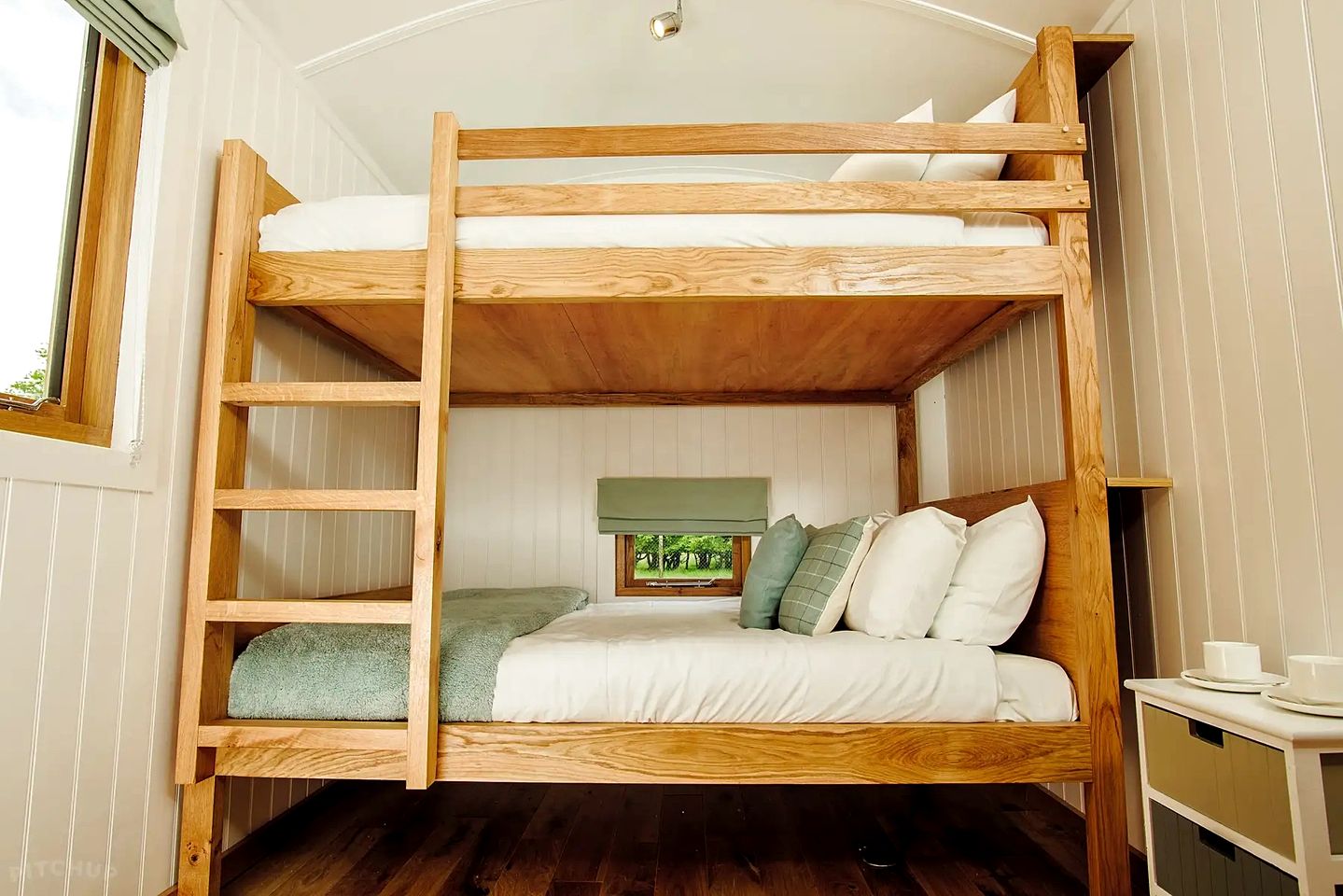 Unique Camping Rental in Deluxe Shepherd's Huts near Preston, England