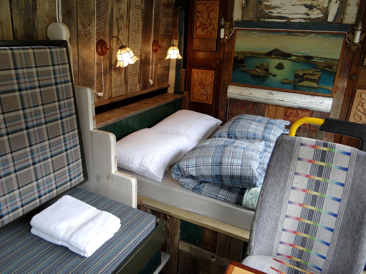 Unique Up-Cycled Bus Accommodation Getaway near Reykjavik, Iceland