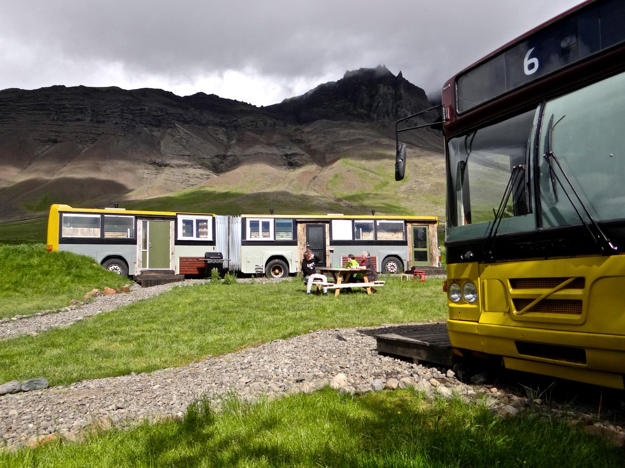 Unique Up-Cycled Bus Accommodation Getaway near Reykjavik, Iceland