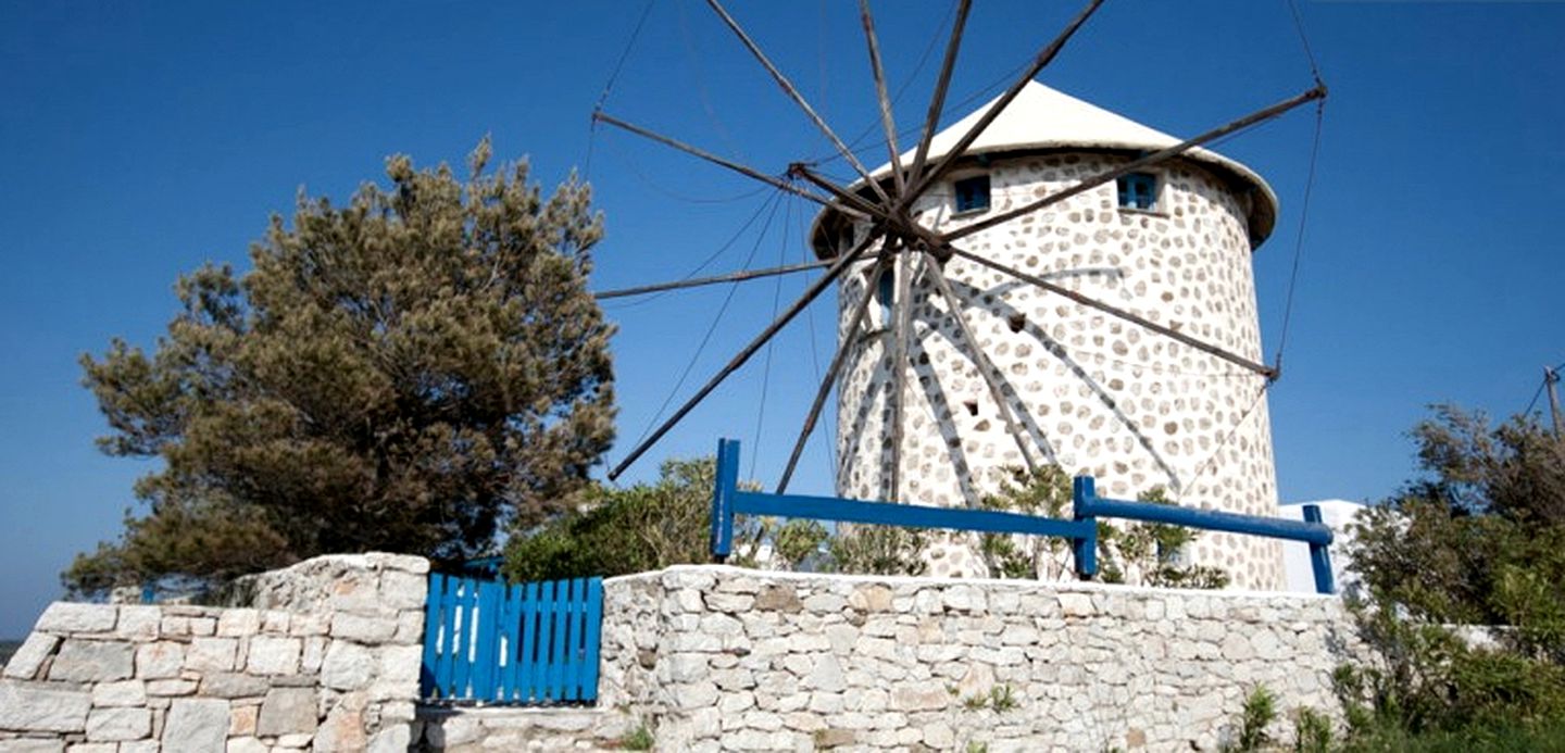 Unique Windmill Getaway on the Island of Kythira, Greece