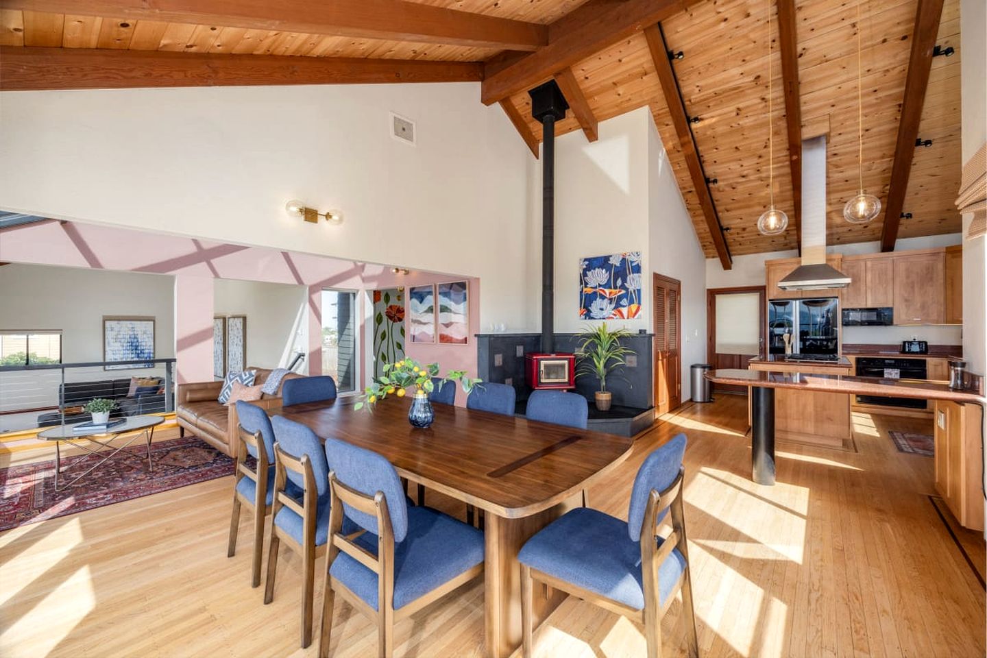 Incredible Oceanfront Retreat with Stunning Views for Group Getaways in Moss Beach, California