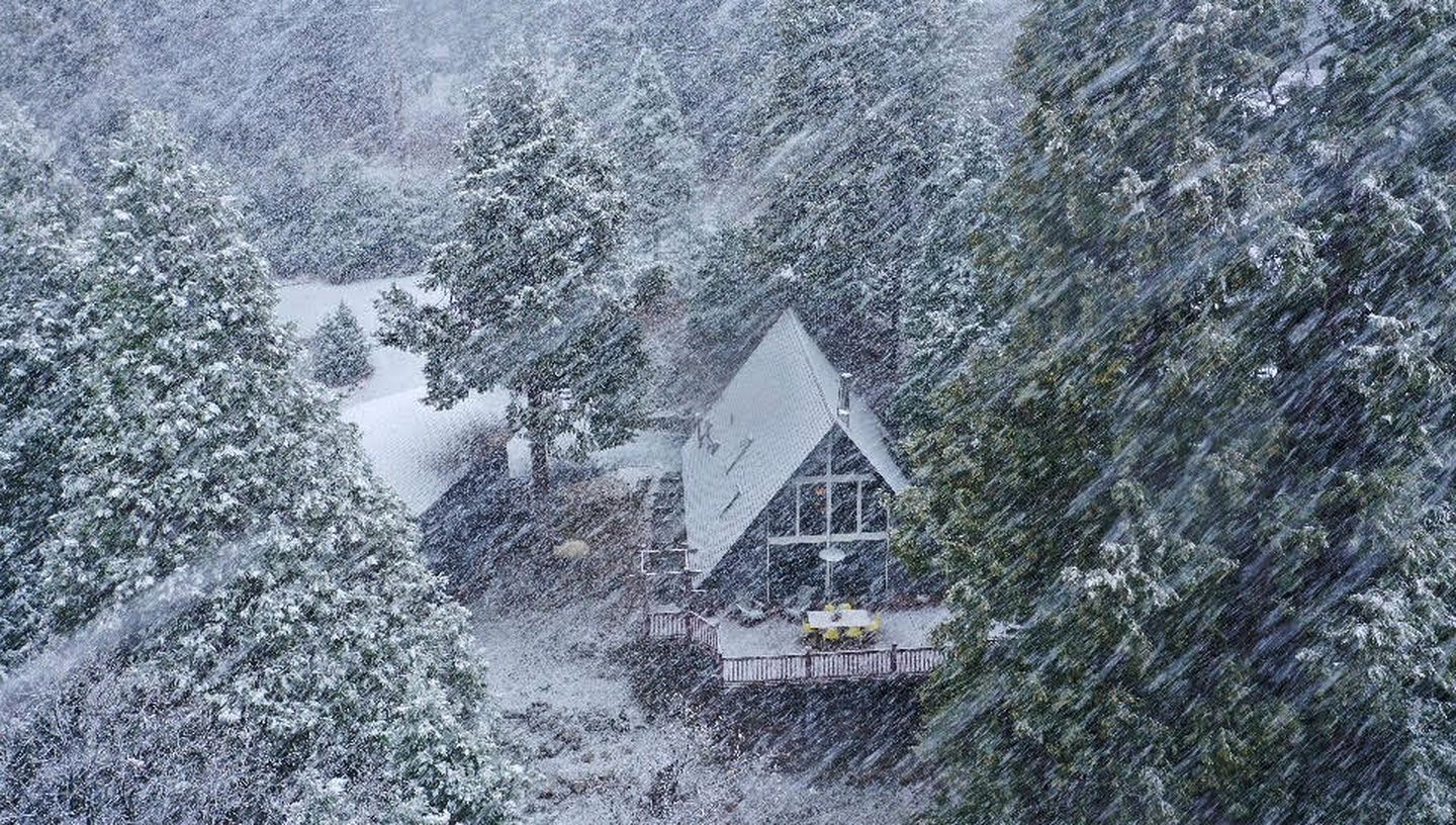 A-Frame Cabin Rental Perfect for Glamping in California