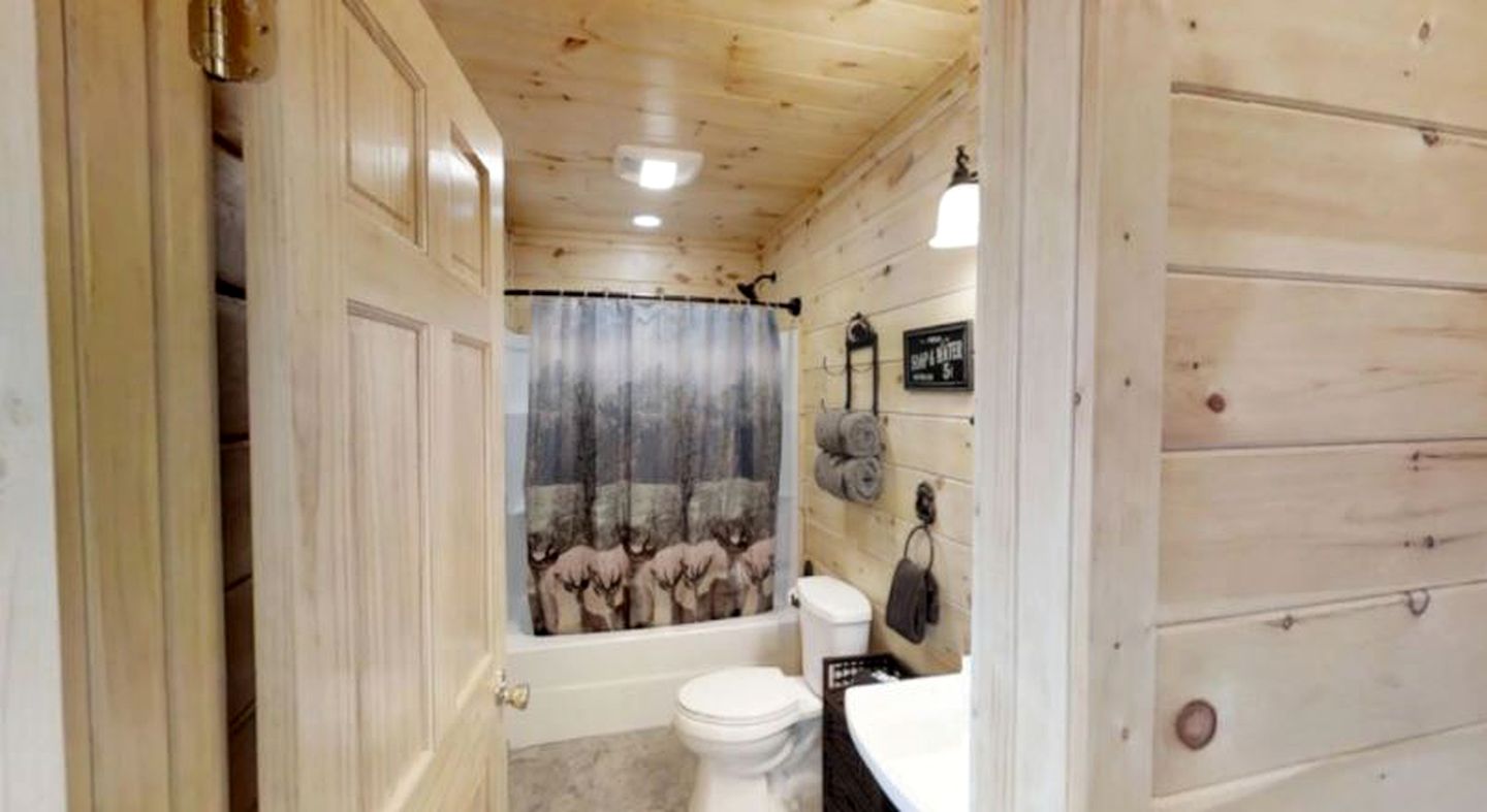 Spectacular Dog-Friendly Cabin with Mountain Views in Sevierville, Tennessee