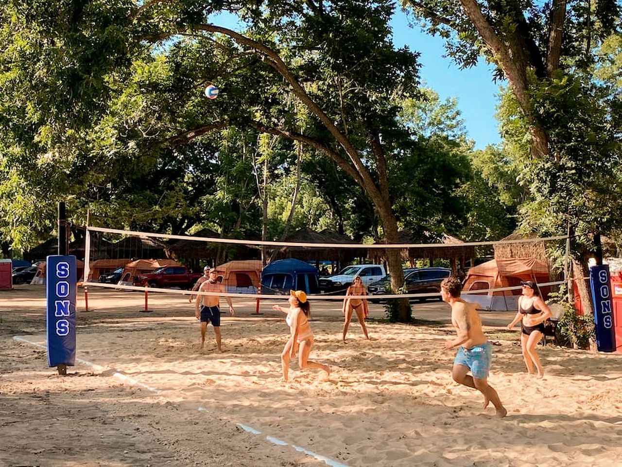 Unplug and Reconnect with Nature in this Lovely Safari Tent Rental on San Marcos River, Texas