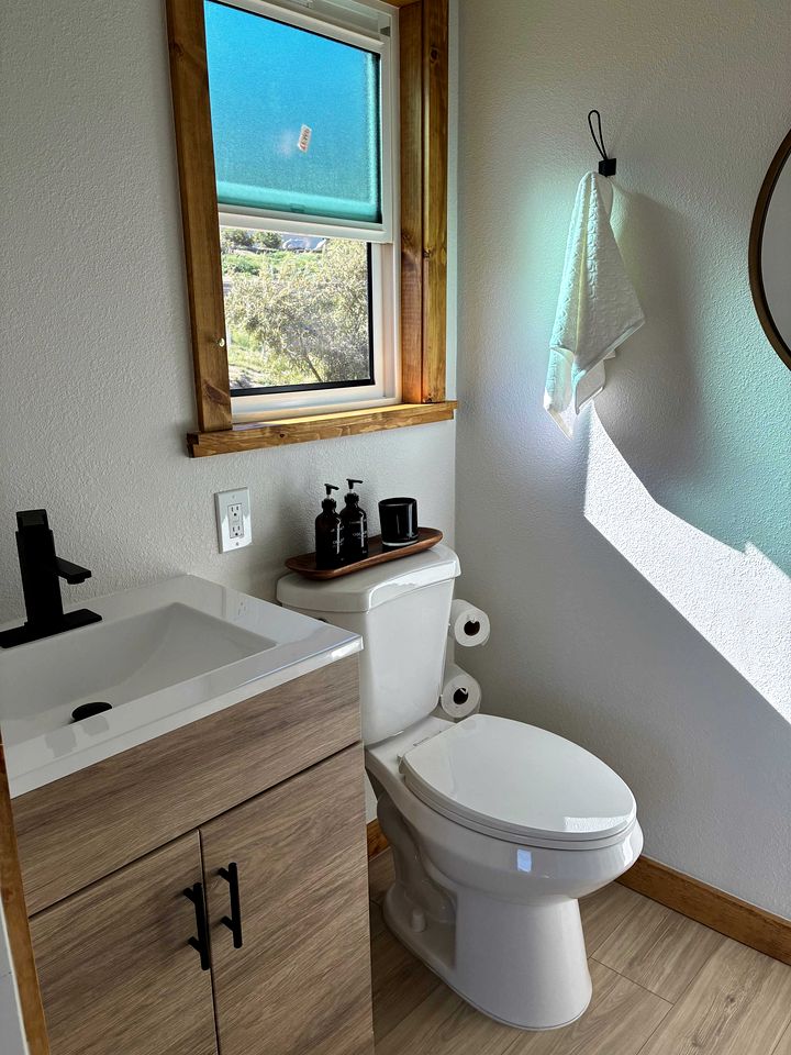 Unplug in a Rustic-Chic Tiny Home: Stargazing Patio, Cookout Space & Nature Views in Aguanga, California