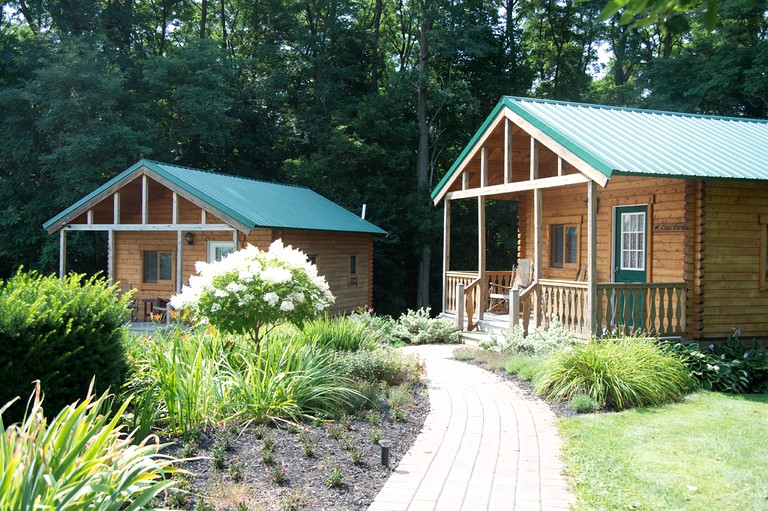 These Finger Lakes cabin rentals come with forest views and are ideal for a romantic getaway in New York