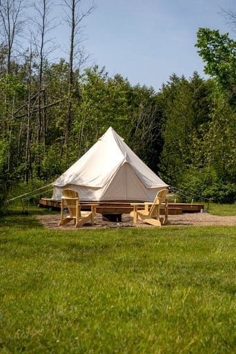 Bell Tents (Canada, Northern Bruce Peninsula, Ontario)