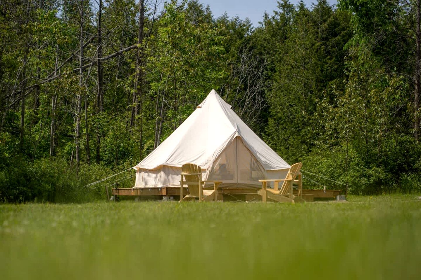 Unwind in Style: Luxury Glamping Haven for Water Sports Enthusiasts in Northern Bruce Peninsula, Canada