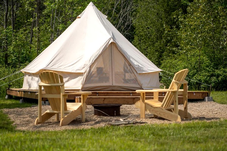 Bell Tents (Canada, Northern Bruce Peninsula, Ontario)