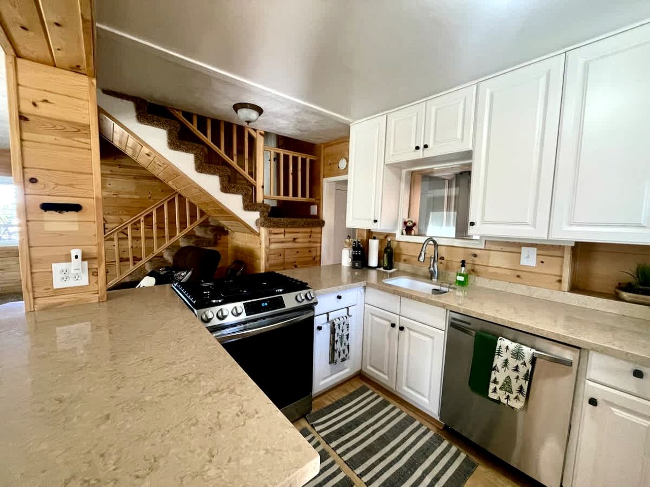 Unwind with a View: Cabin Overlooking the Slopes in Big Bear Lake, California