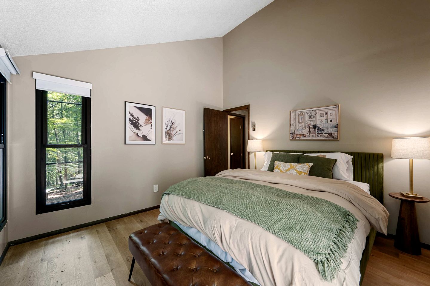 Modern Light-Filled Cabin with Fire Pit and Deck near Berkeley Springs, West Virginia