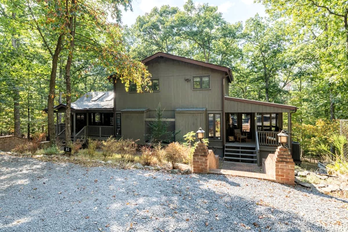 Upscale Cabin with Fire Pit and Pool Access for a Family Trip to Berkeley Springs State Park