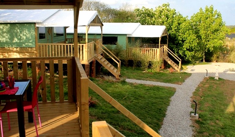 Tented Cabins (Henansal, Brittany, France)