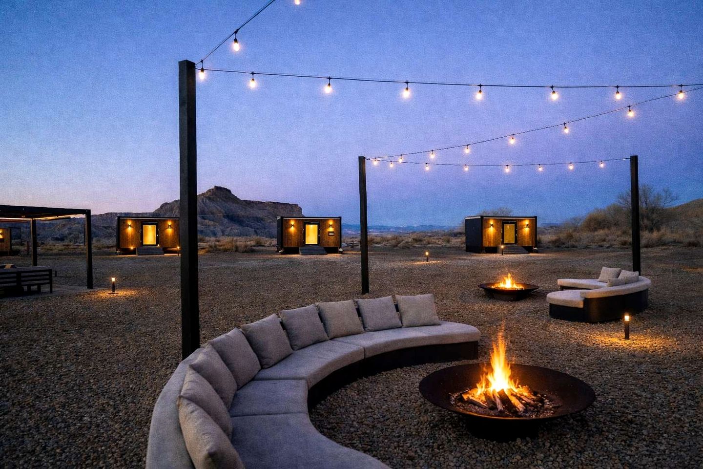Secluded Desert Retreat with Mirrored Glass & Scenic Views | Near Torrey, Utah