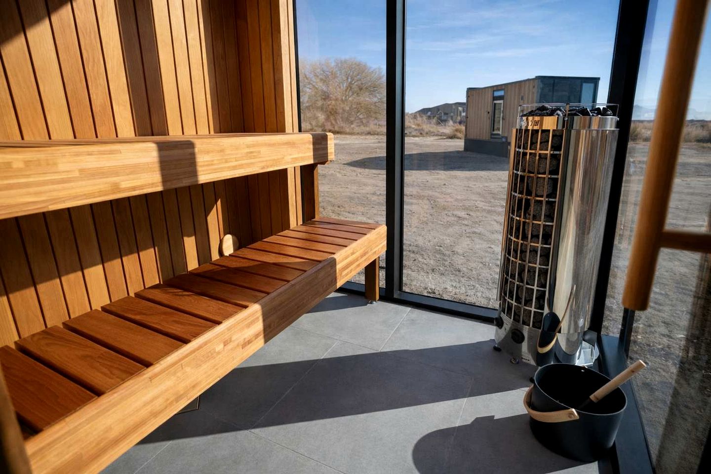 Secluded Desert Retreat with Mirrored Glass & Scenic Views | Near Torrey, Utah