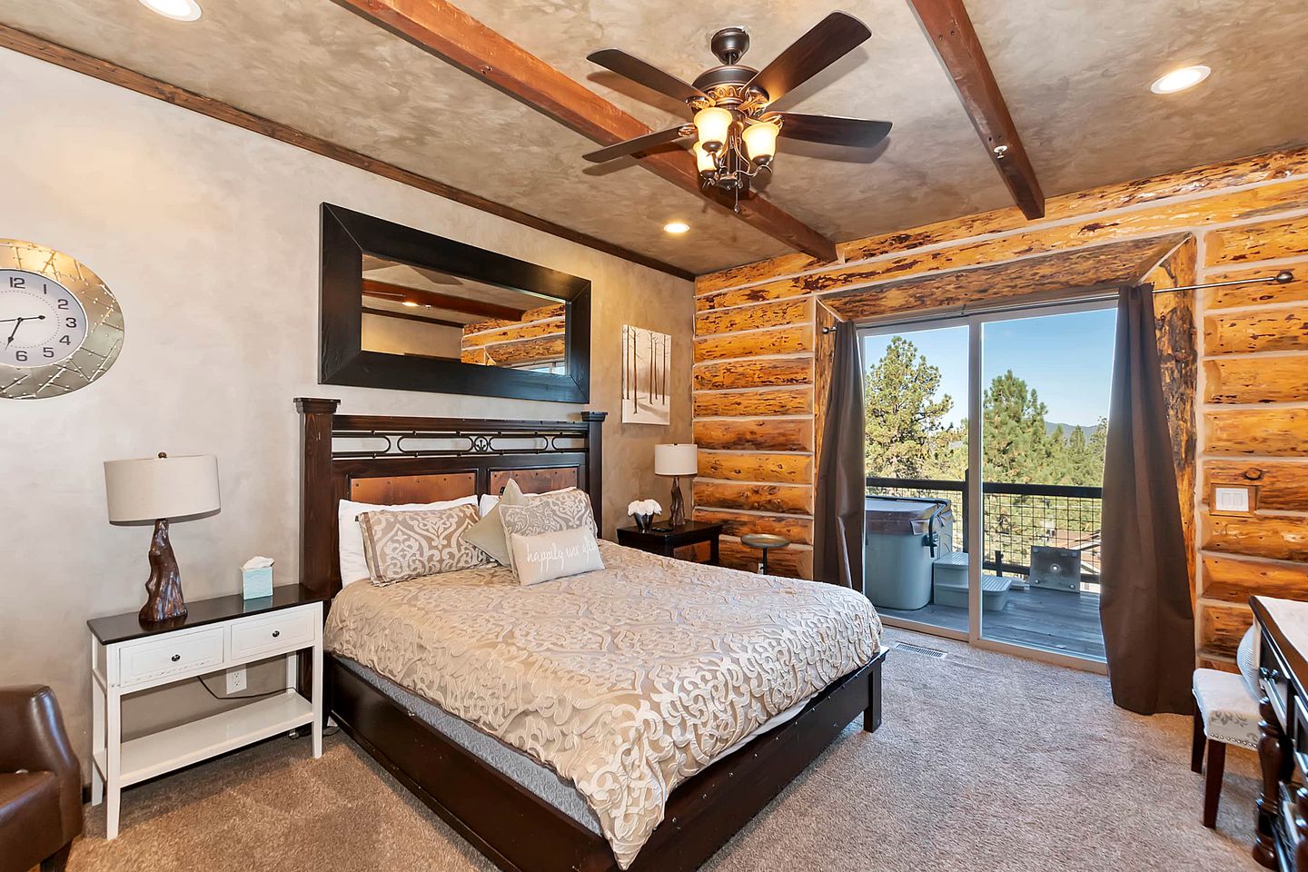 Unforgettable Design Cabin with Fire Pit and Spectacular Game Room in Big Bear Lake, California