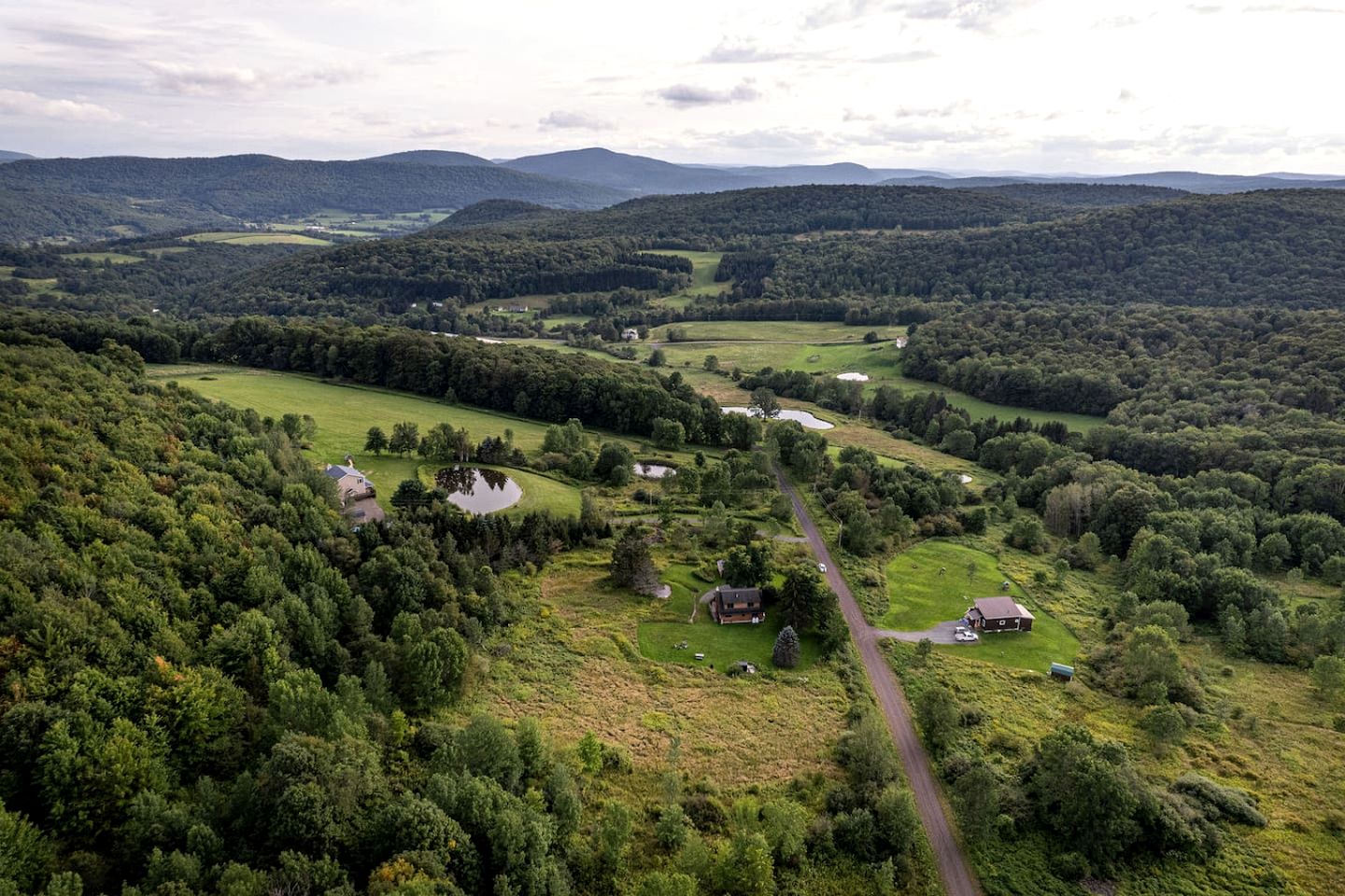 Cozy Dog-Friendly Retreat with Deck, Fire Pit & Starry Nights in Bloomville, New York