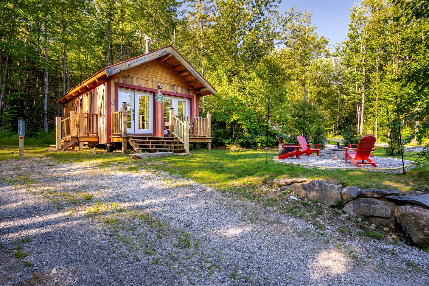 Cozy Woodland Cabin Retreat – Peaceful Escape in Nature in Bethel, Maine