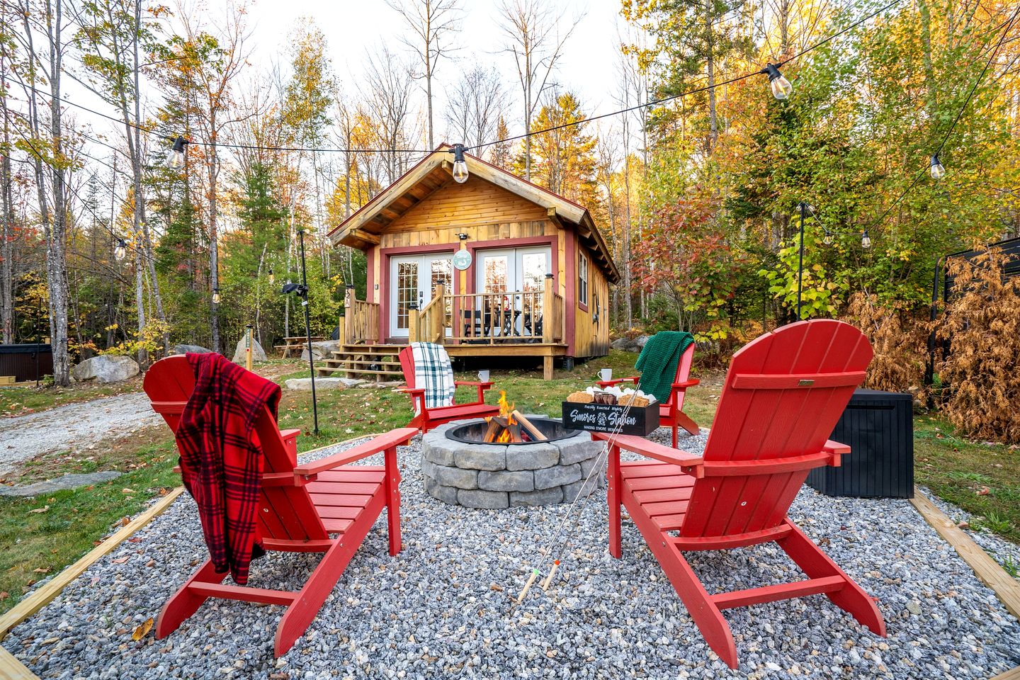 Cozy Woodland Cabin Retreat – Peaceful Escape in Nature in Bethel, Maine