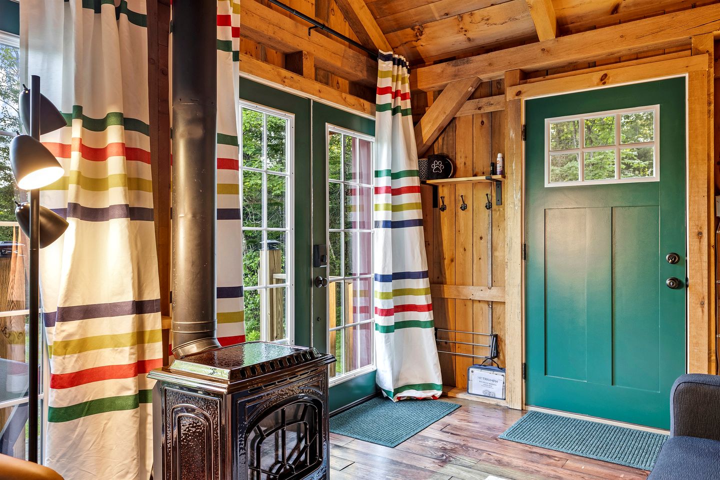 Peaceful Woodland Escape with Two Cabins, Firepit Nights & Hot Tubs in Bethel, Maine