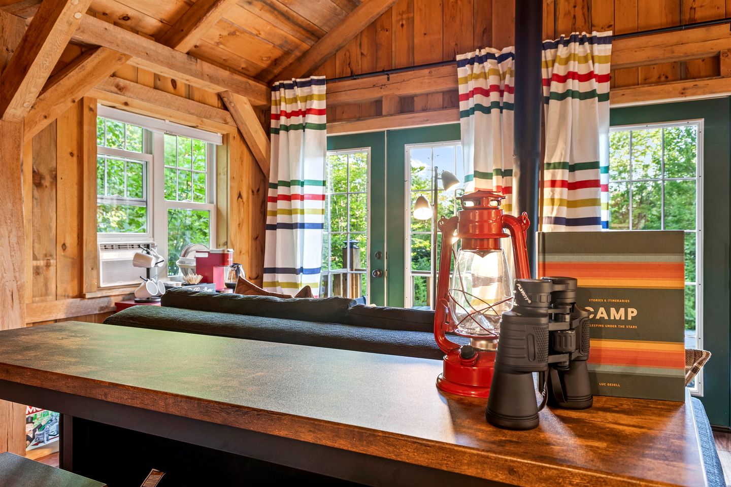 Peaceful Woodland Escape with Two Cabins, Firepit Nights & Hot Tubs in Bethel, Maine