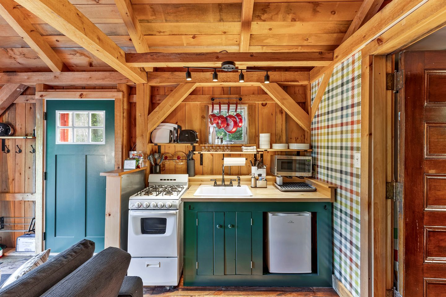 Peaceful Woodland Escape with Two Cabins, Firepit Nights & Hot Tubs in Bethel, Maine