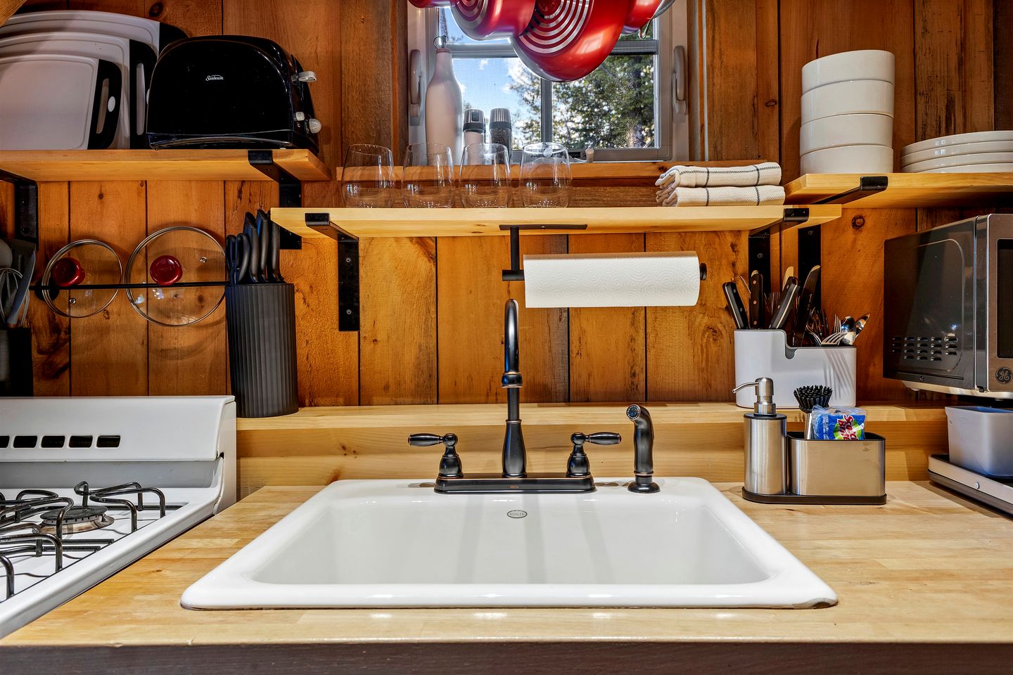 Peaceful Woodland Escape with Two Cabins, Firepit Nights & Hot Tubs in Bethel, Maine