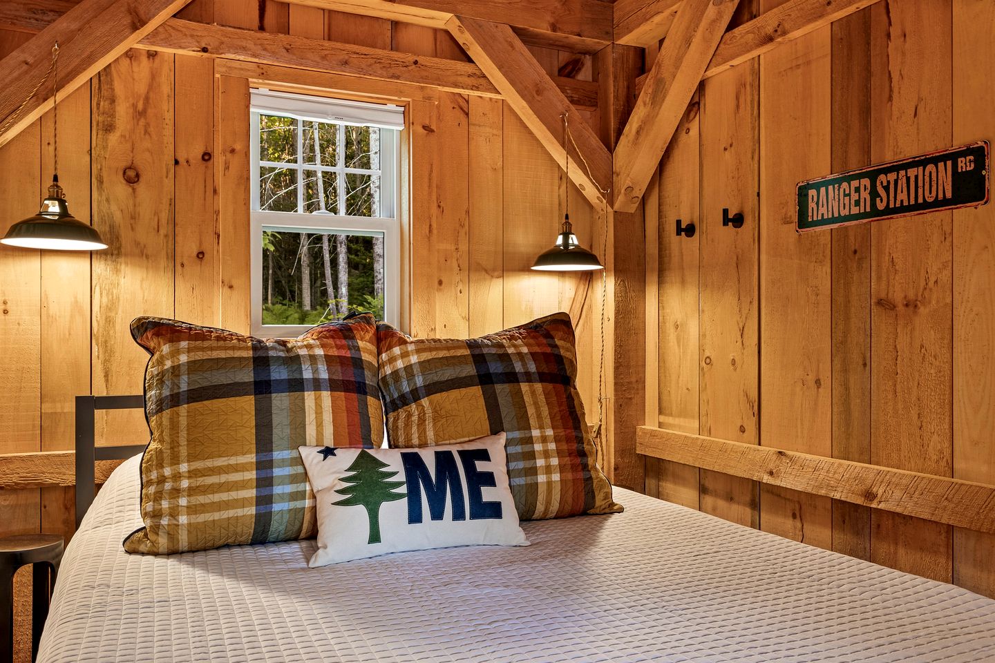Peaceful Woodland Escape with Two Cabins, Firepit Nights & Hot Tubs in Bethel, Maine