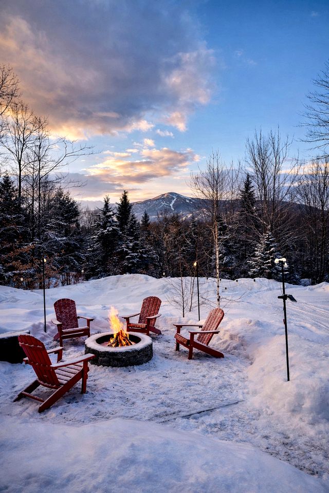 Peaceful Woodland Escape with Two Cabins, Firepit Nights & Hot Tubs in Bethel, Maine