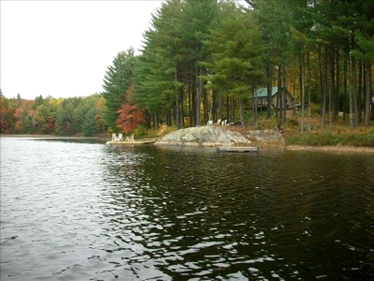 Secluded Cabin Rental on Private Lake near Algonquin Provincial Park