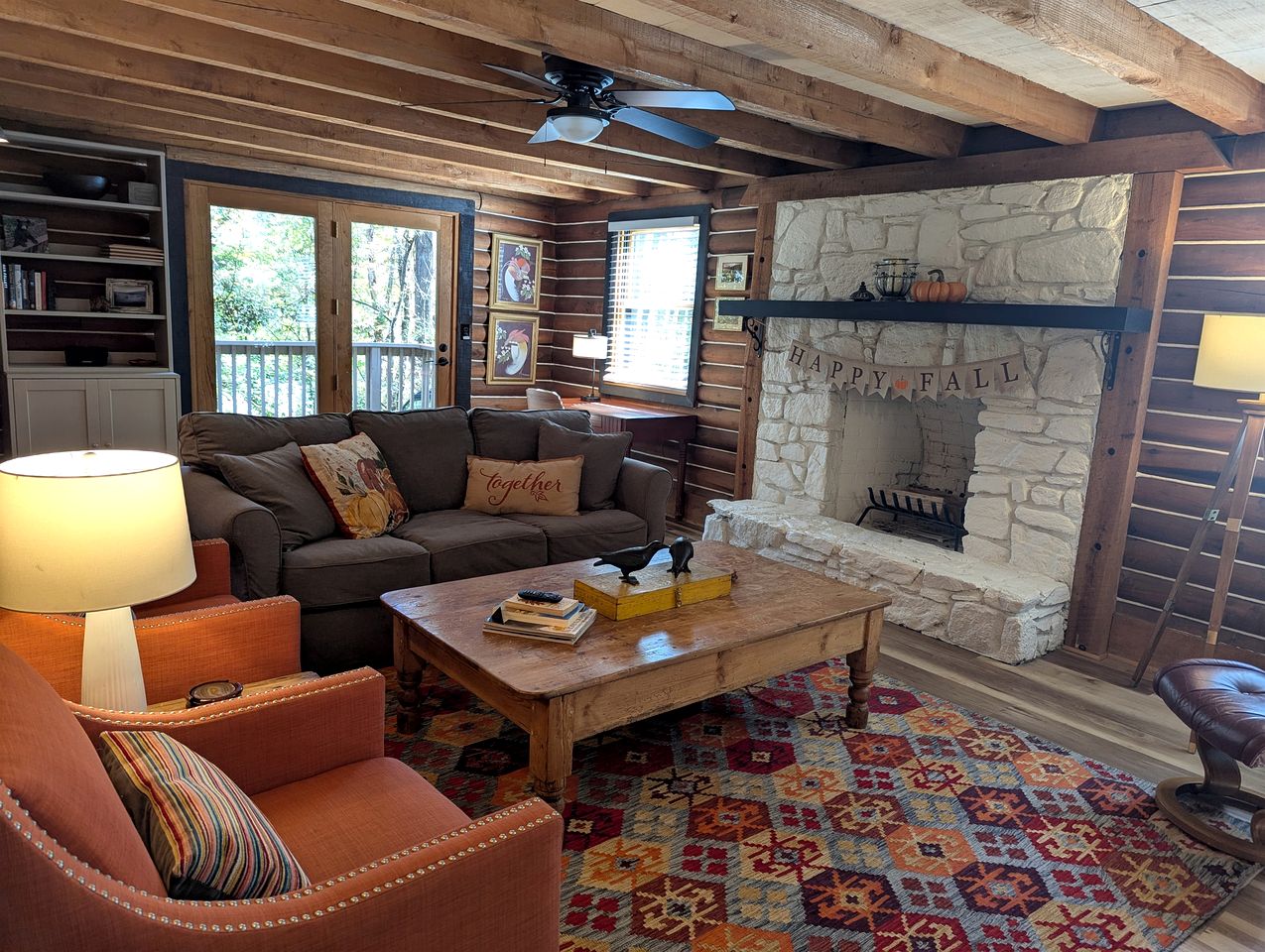 Cozy Mountain Cabin with Fire Pit and Forest Views near Downtown Black Mountain, NC