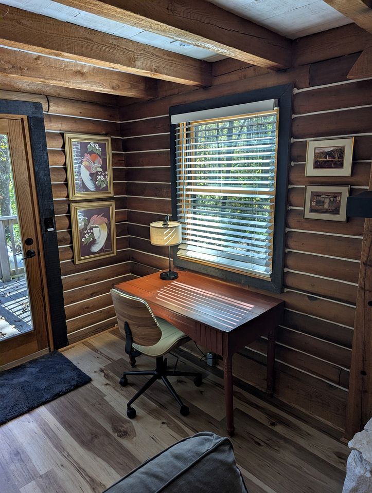 Cozy Mountain Cabin with Fire Pit and Forest Views near Downtown Black Mountain, NC