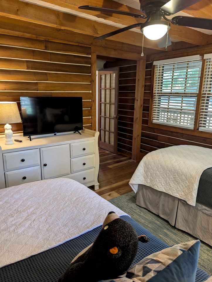 Cozy Mountain Cabin with Fire Pit and Forest Views near Downtown Black Mountain, NC