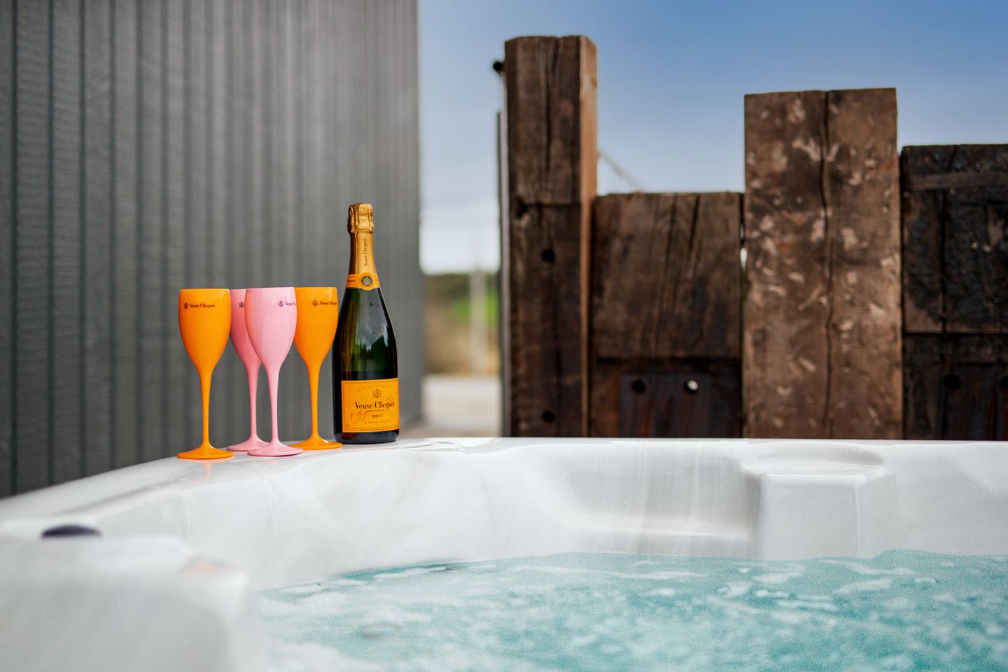 Exclusive Lodge Escape with Hot Tub by Tenby in Pembrokeshire, Wales