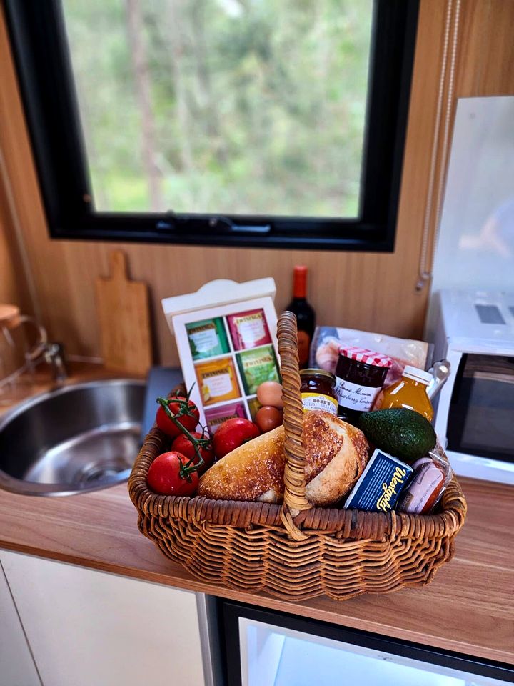 Quirky Tiny House Retreat with Friesian Horses Near Tamborine Mountain, Queensland