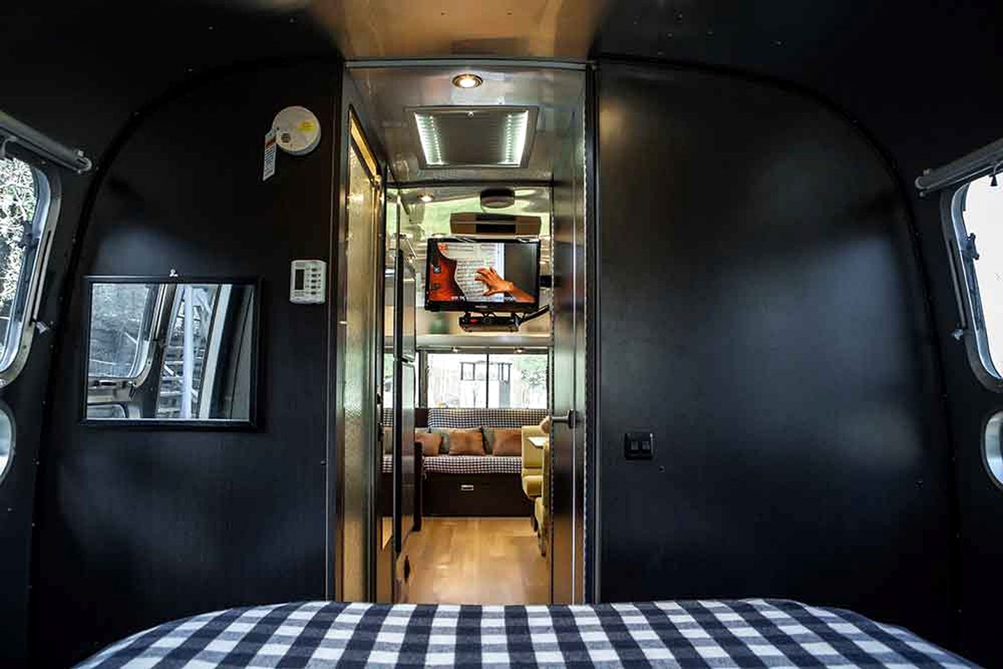 Luxurious Classic Airstream Rental for Two on Farm in Central Greece