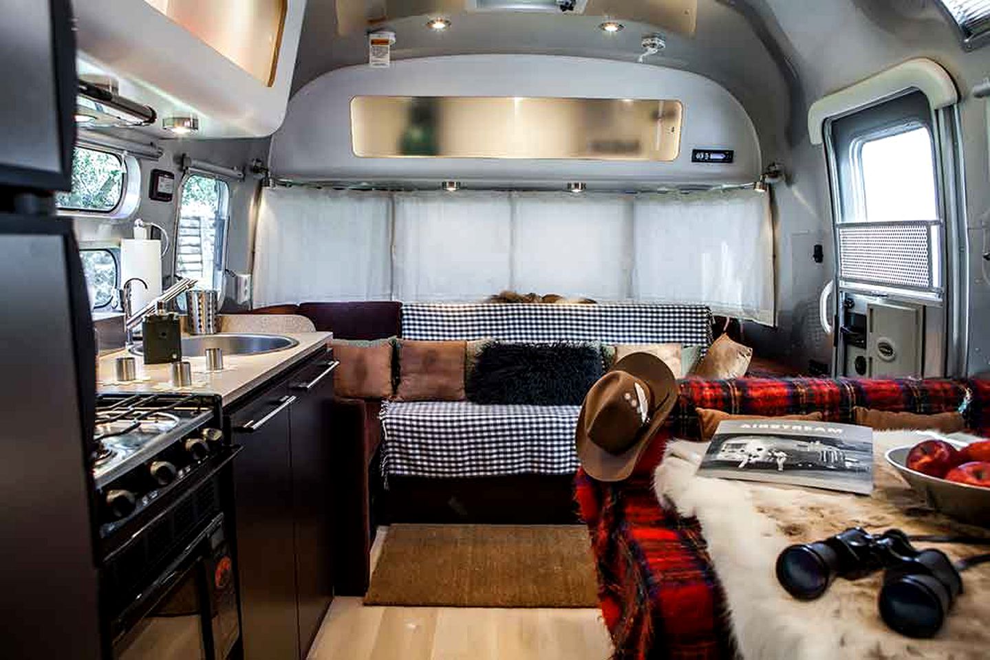 Luxurious Classic Airstream Rental for Two on Farm in Central Greece