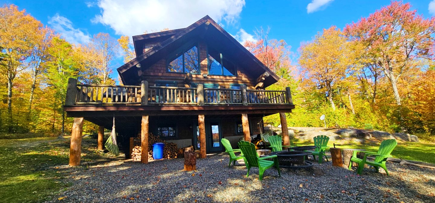 Vibrant Cabin Retreat Near Brassua Lake, Maine
