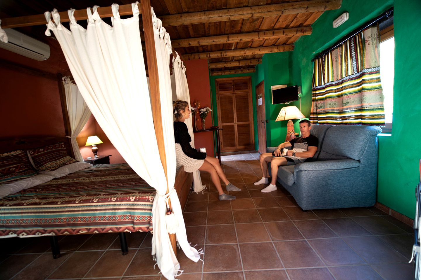 Rustic Cottage Accommodation in Cadiz for a Weekend Yoga Retreat