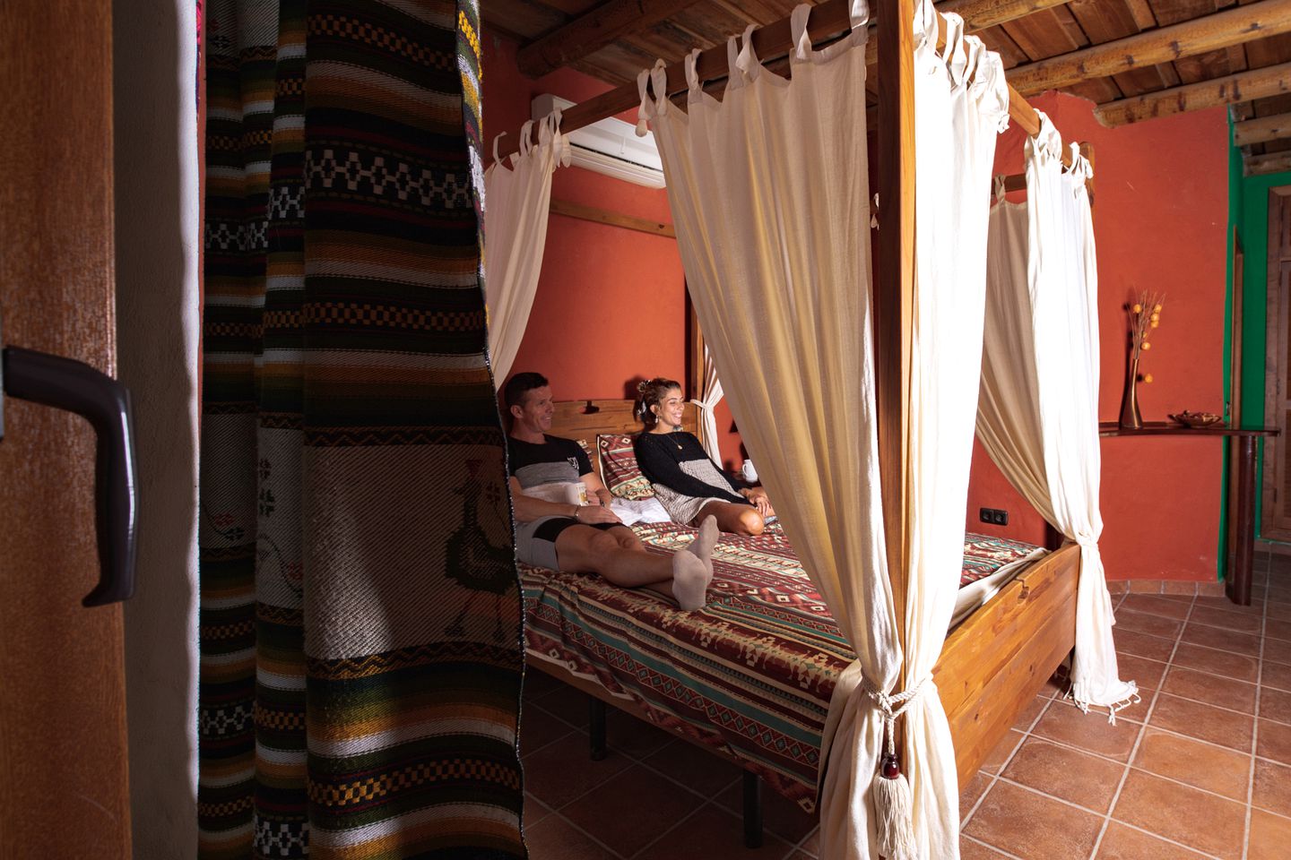 Rustic Cottage Accommodation in Cadiz for a Weekend Yoga Retreat