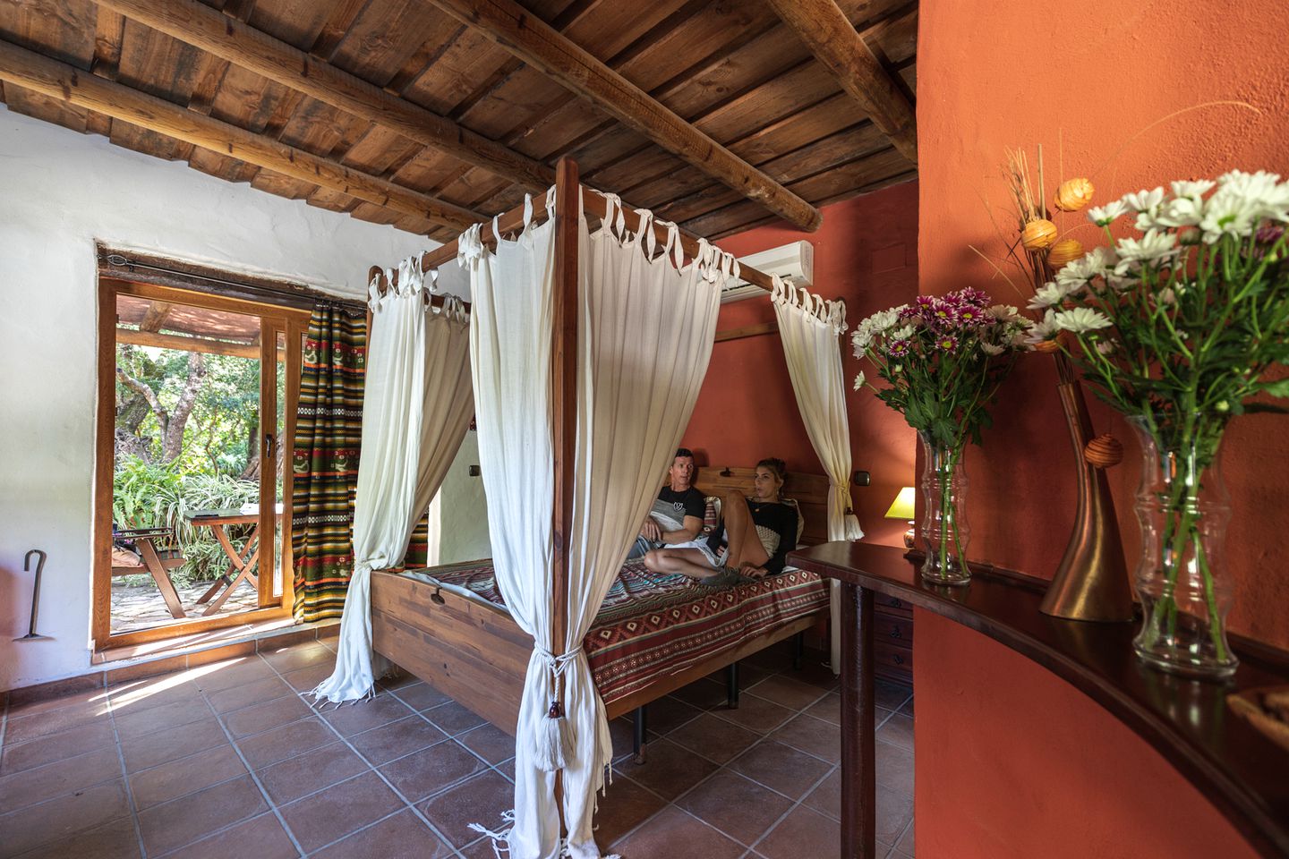 Rustic Cottage Accommodation in Cadiz for a Weekend Yoga Retreat